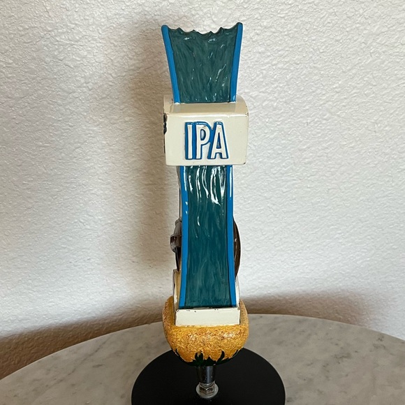 11" Left Coast Brewing Company ~ Trestles Beer Tap Handle Man Cave Kegerator - Picture 7 of 9